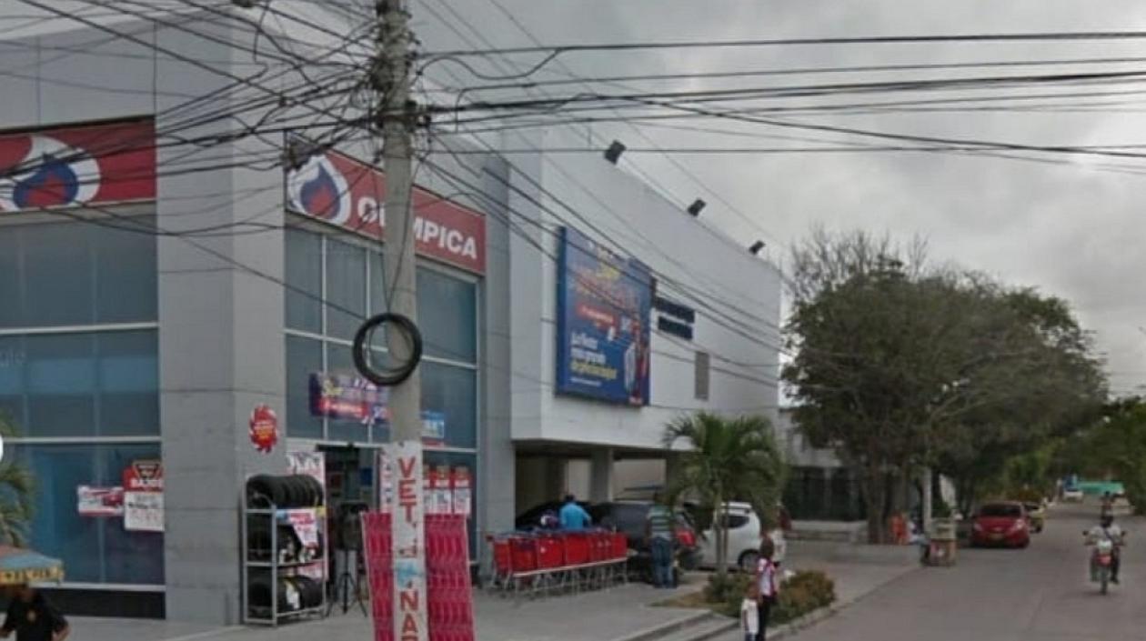 Supermercado Olímpica.