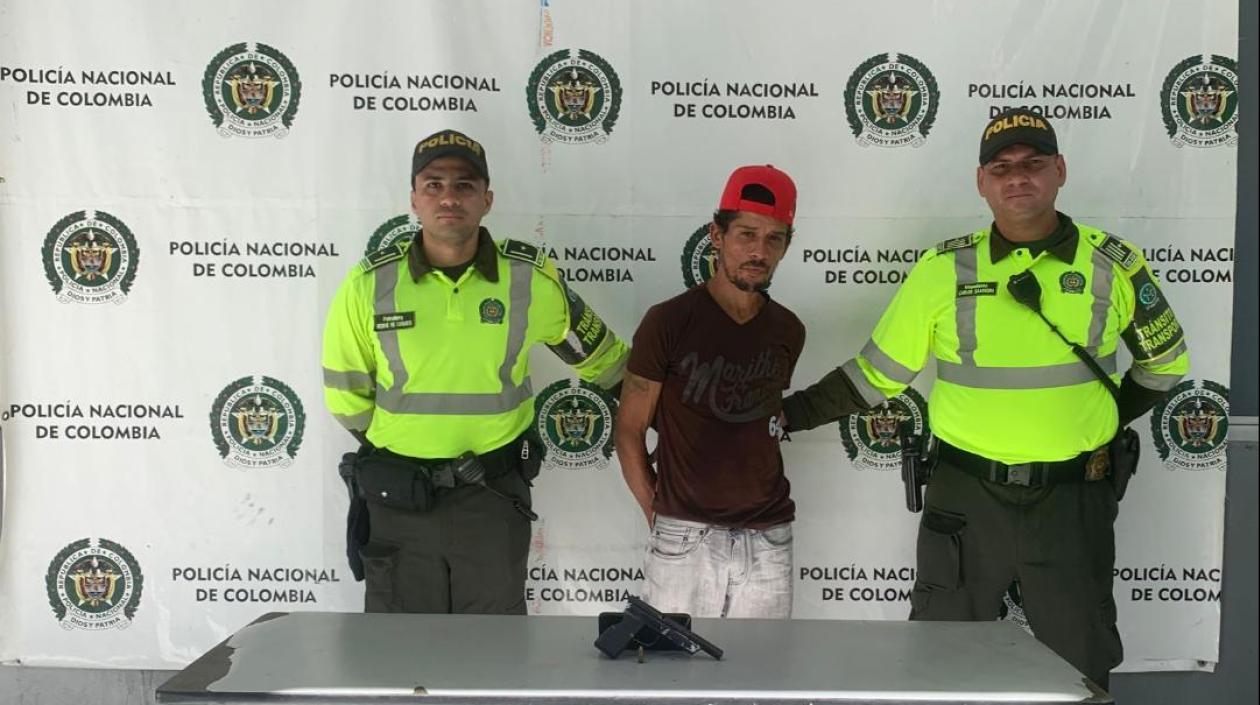 Juan Carlos Charris Llanos, capturado en frustrado atraco a un bus