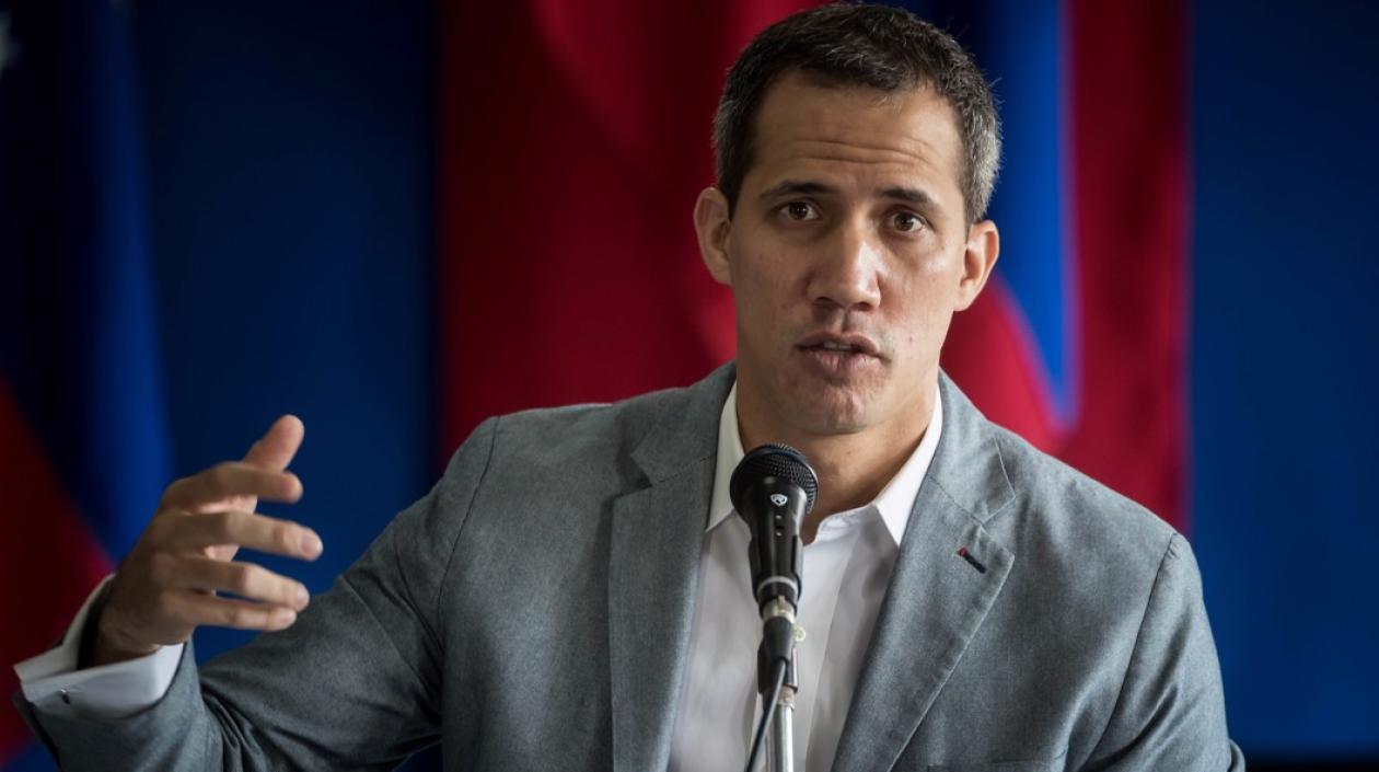 El líder opositor venezolano Juan Guaidó.