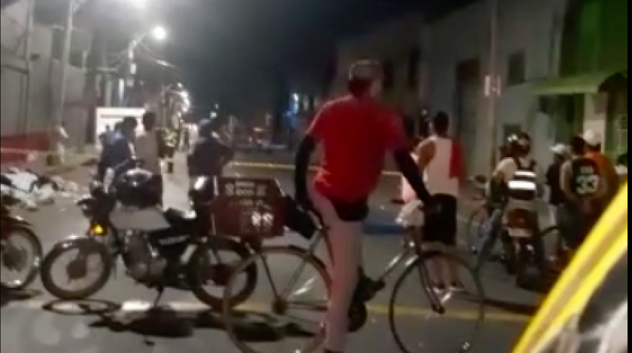 Lugar de los hechos del barrio Montes.