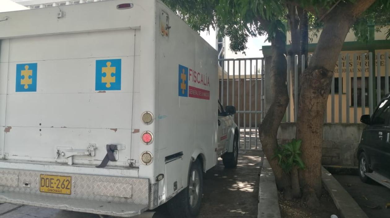 La inspección del cuerpo del abatido fue realizada por el CTI de la Fiscalía.