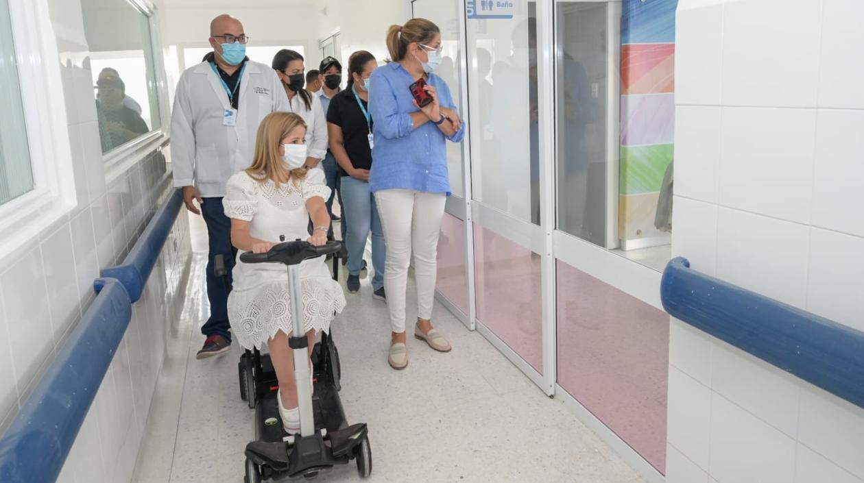 La Gobernadora del Atlántico, Elsa Noguera.