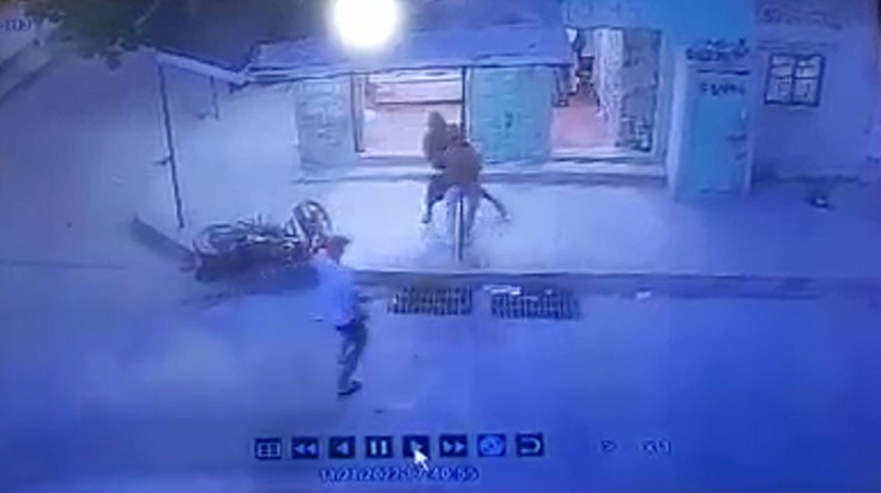 Atraco en el barrio San Roque. 