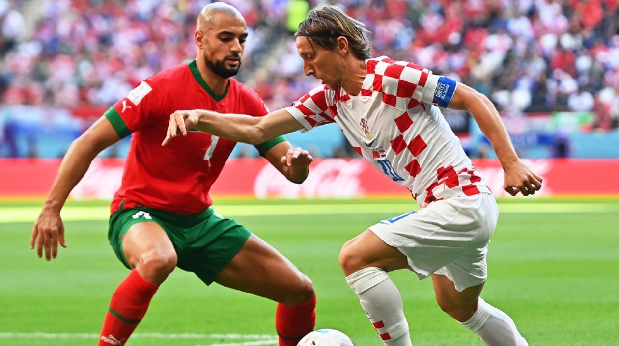 Luka Modric, capitán de Croacia.