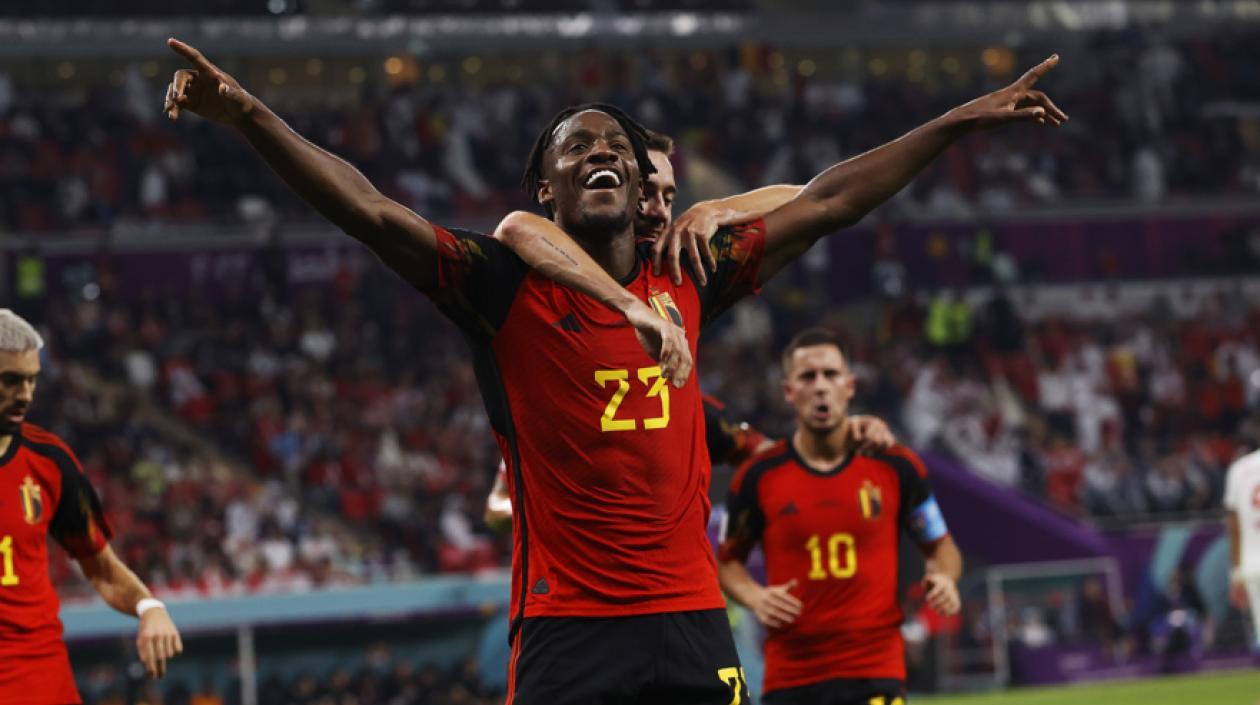 Michy Batshuayi anotó el gol del triunfo.