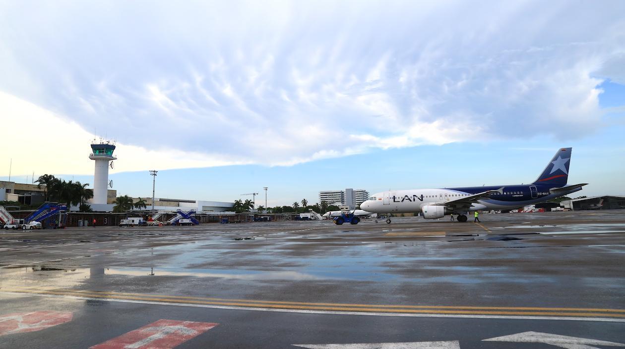 Aeropuerto Rafael Núñez de Cartagena.