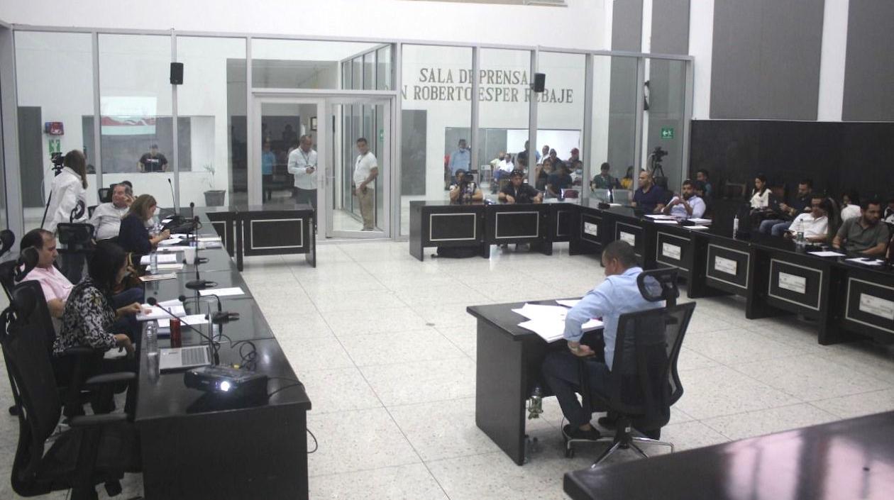 Sesión de la Asamblea.