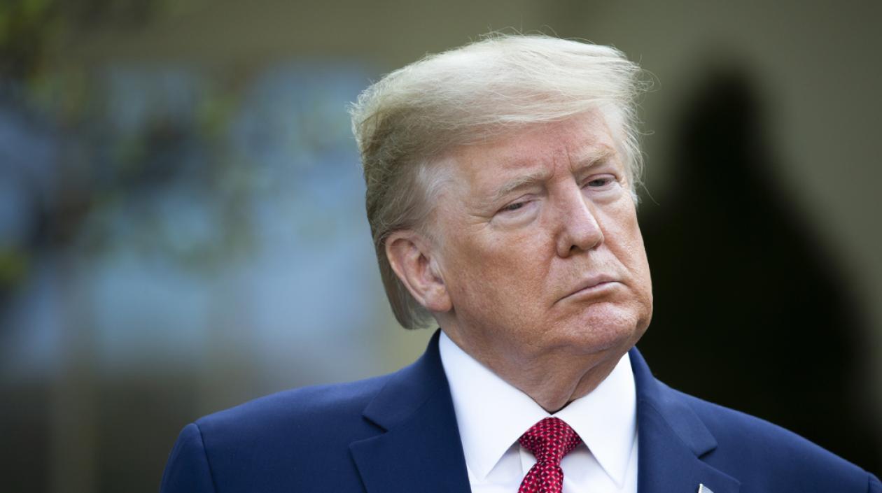 El expresidente de EE.UU. Donald Trump.