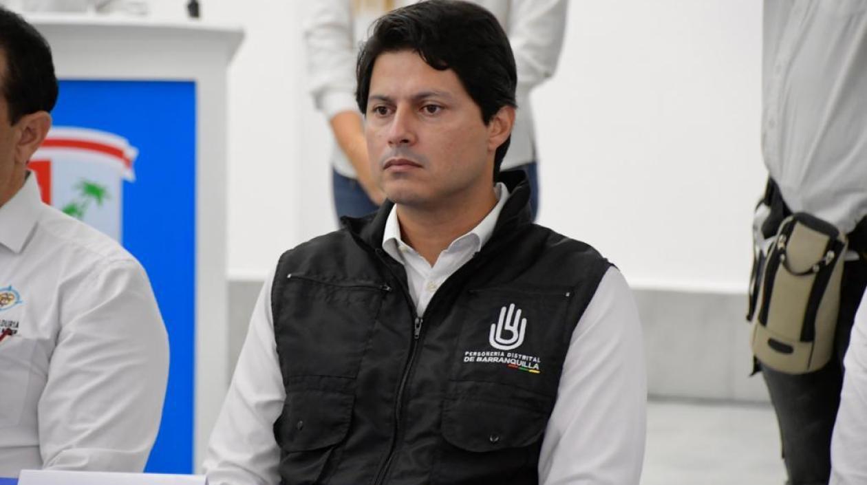 Miguel Ángel Alzate, Personero de Barranquilla.