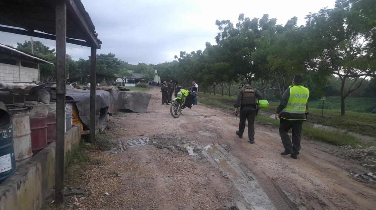 Lugar de los hechos.