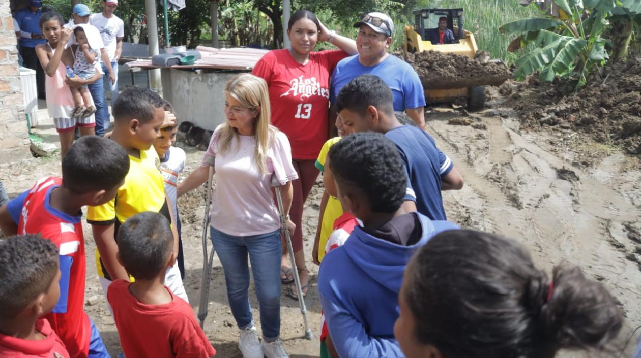 La Gobernadora del Atlántico, Elsa Noguera.