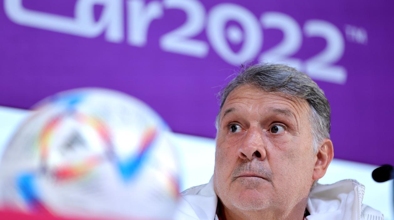 Gerardo Martino, técnico de México.