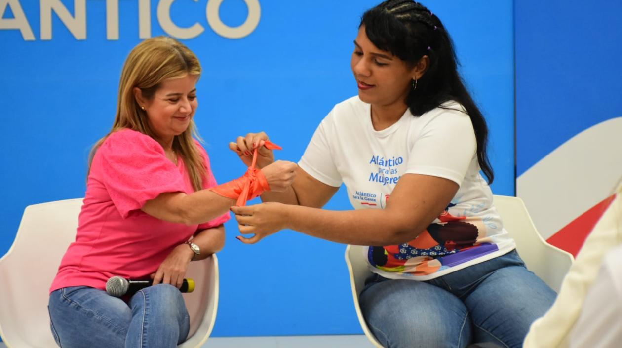 La Gobernadora del Atlántico, Elsa Noguera.