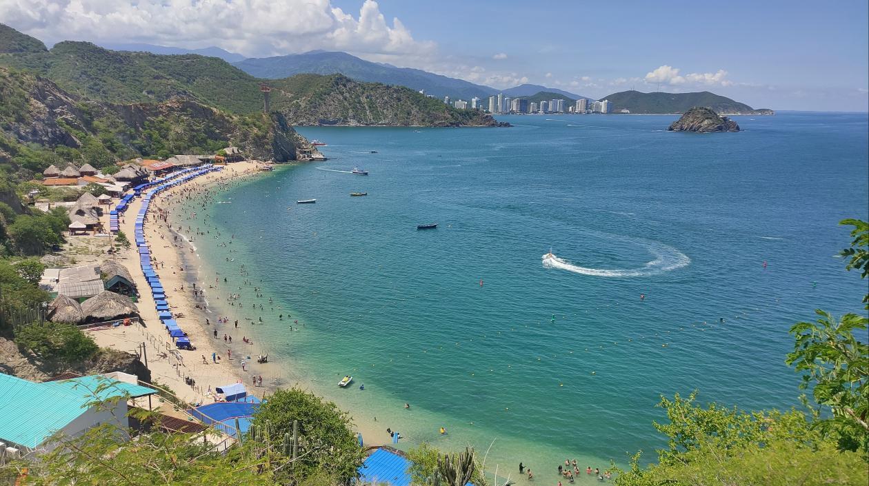 Playa Blanca fue certificada con la etiqueta 'Bandera azul'.