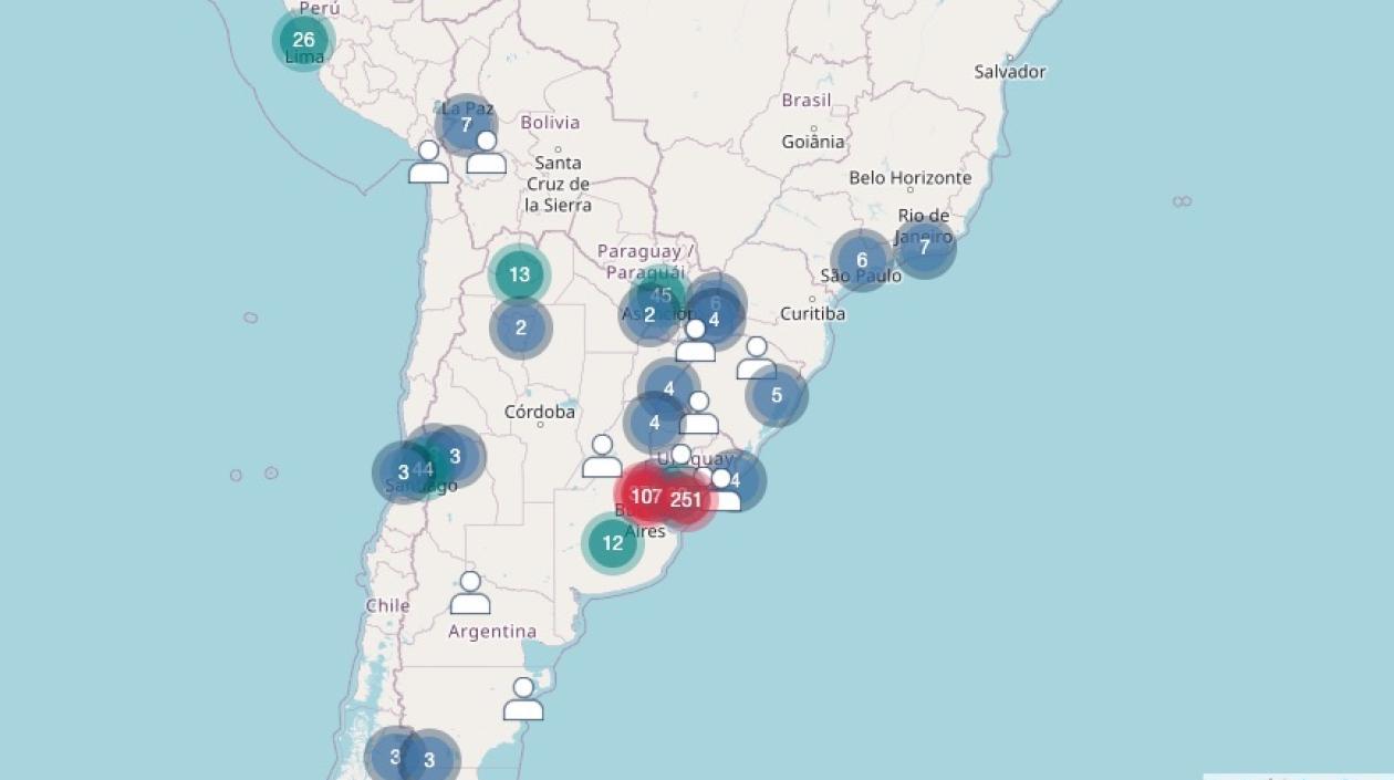 Trayectorias de detención y secuestro de las víctimas de la 'Operación Cóndor.'