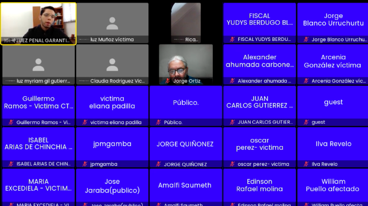 Imagen de la audiencia.