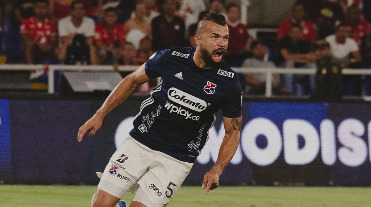 Andrés Cadavid, defensa y capitán del Independiente Medellín.
