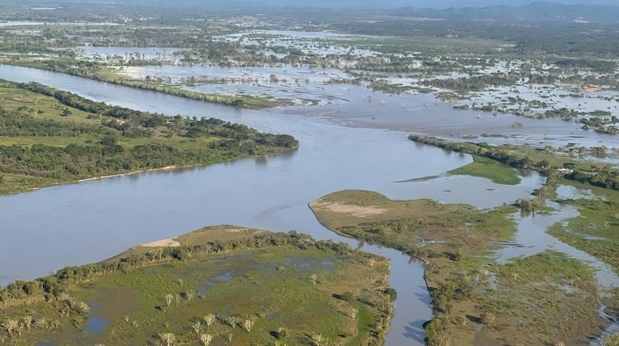 La Mojana desbordada ha afectado a 81.000 personas.