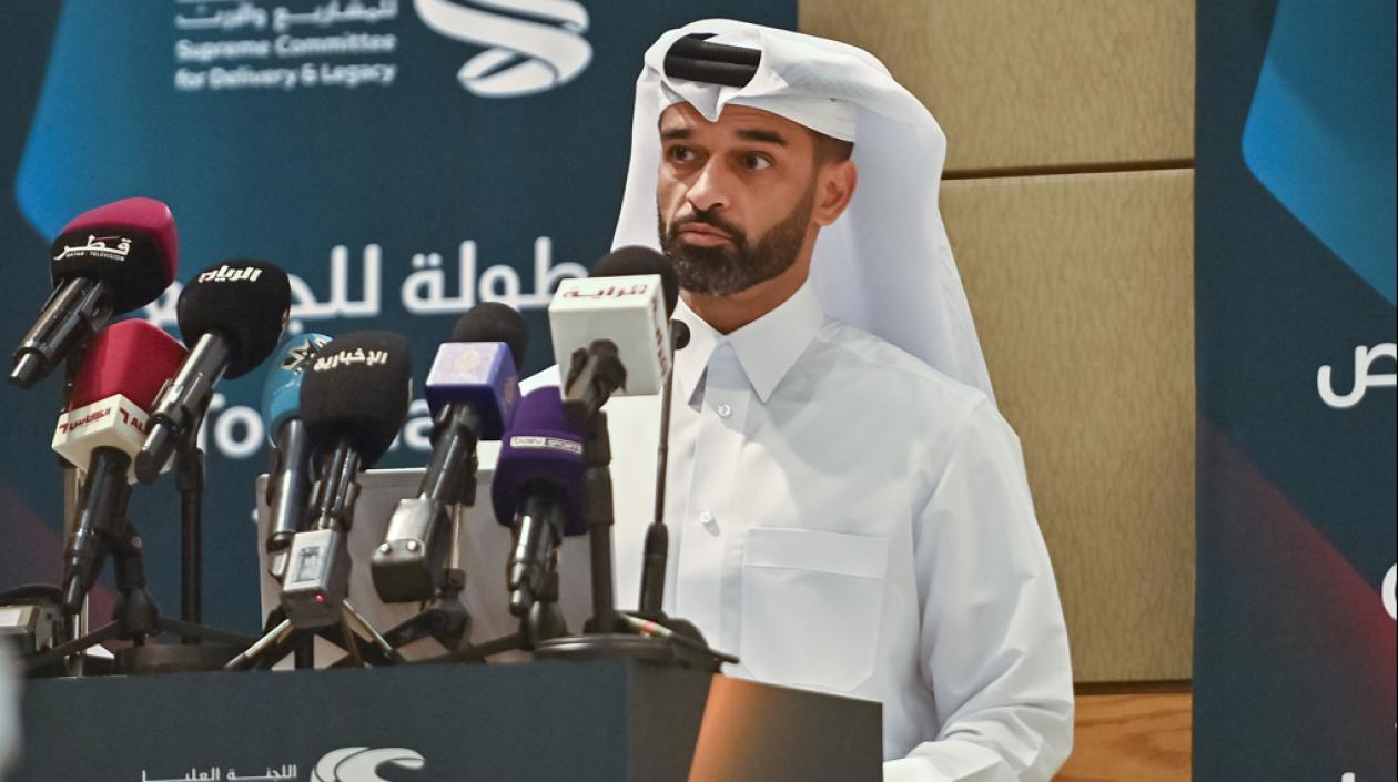 Hassan Al Thawadi, uno de los jefes del Mundial de Catar.