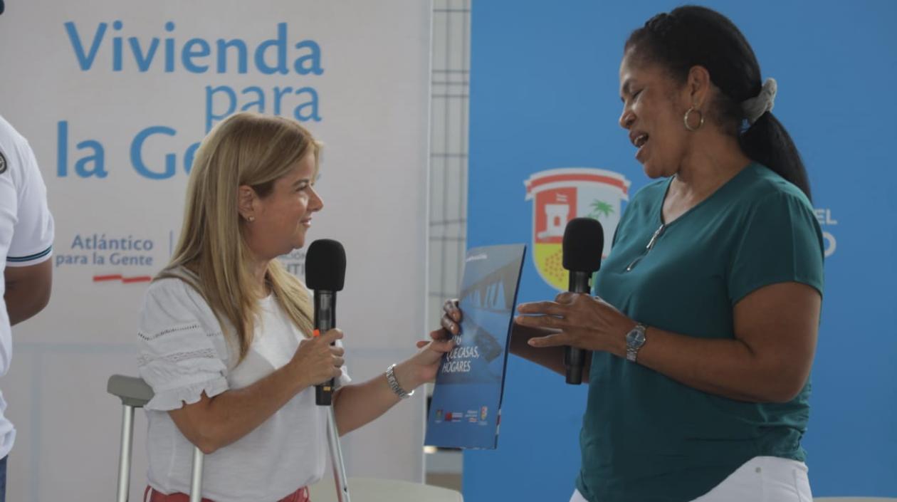 La Gobernadora del Atlántico, Elsa Noguera.