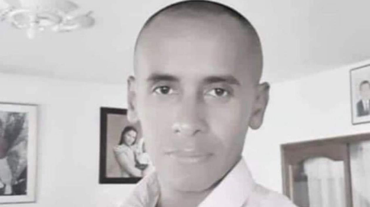 Foto en vida de Wilder Córdoba.