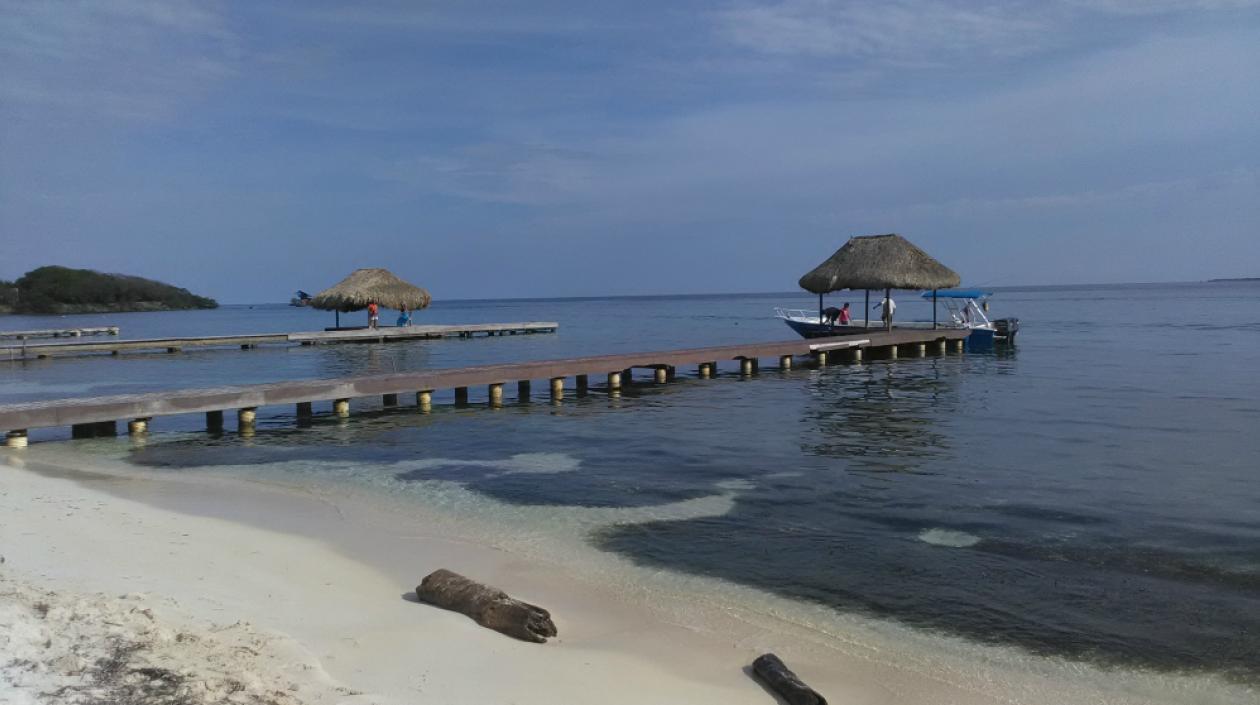 Barú, en la zona insular de Cartagena.