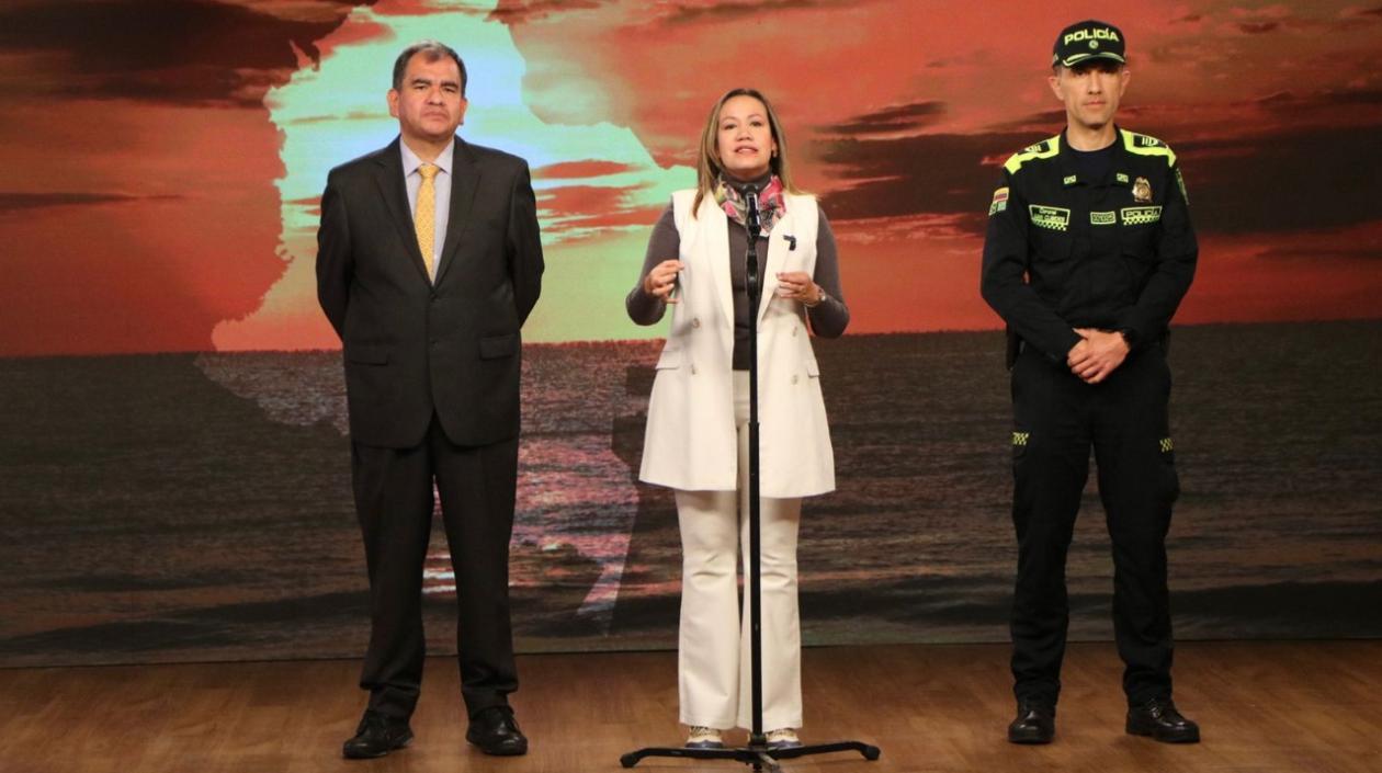 La Ministra de Salud, Carolina Corcho.