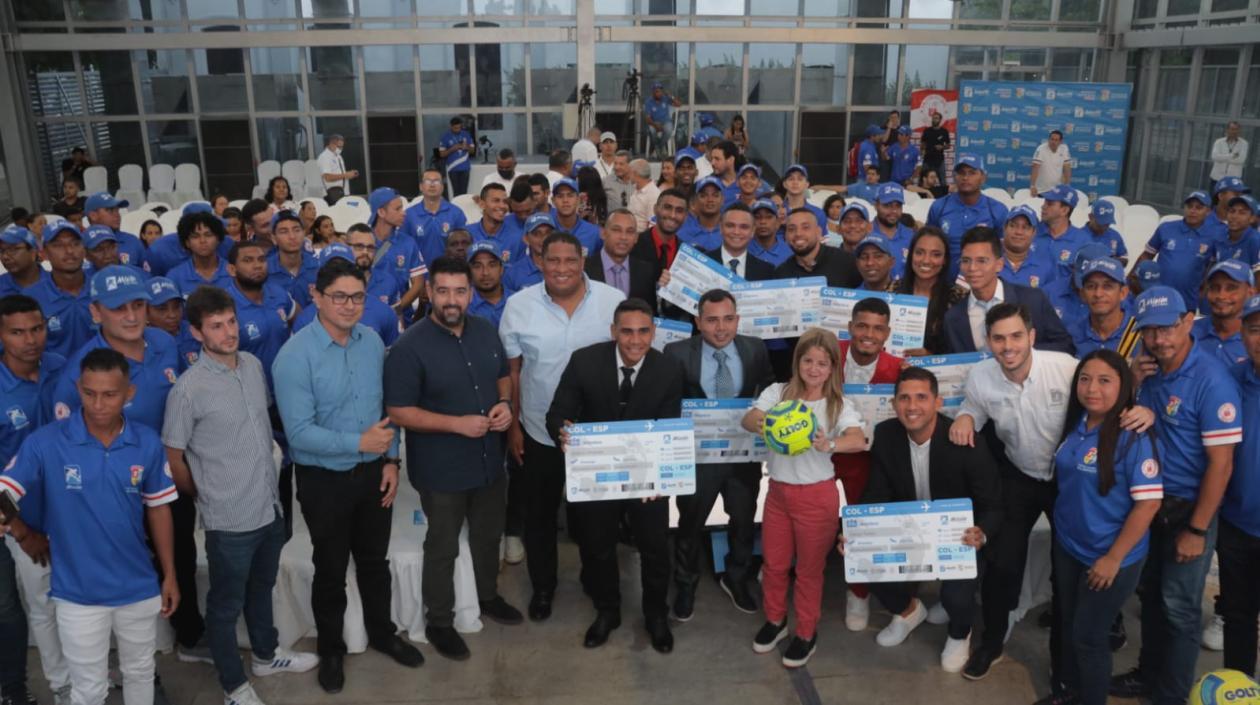 Ceremonia de graduación de ‘Misión fútbol’.