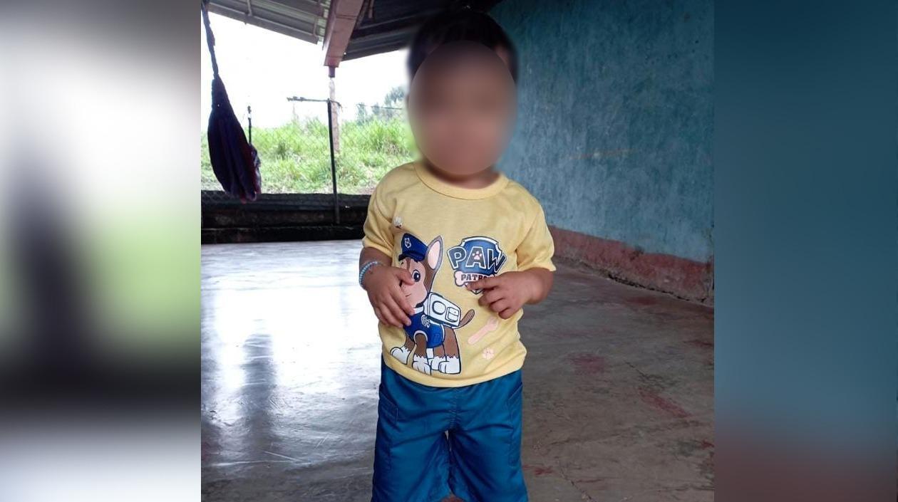 Matías Monosalva Gómez, el niño secuestrado en La Gloria, Cesar.