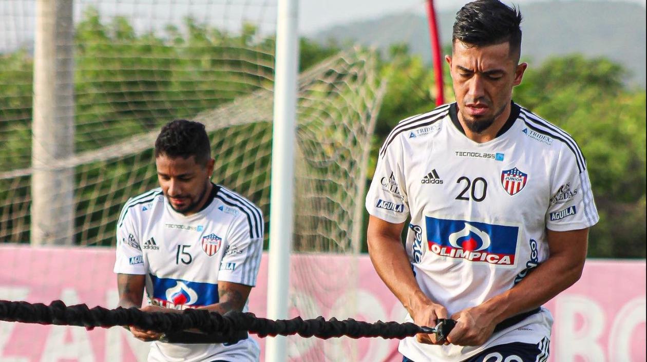 Fernando Uribe y Yesus Cabrera habían llegado este año al Junior.