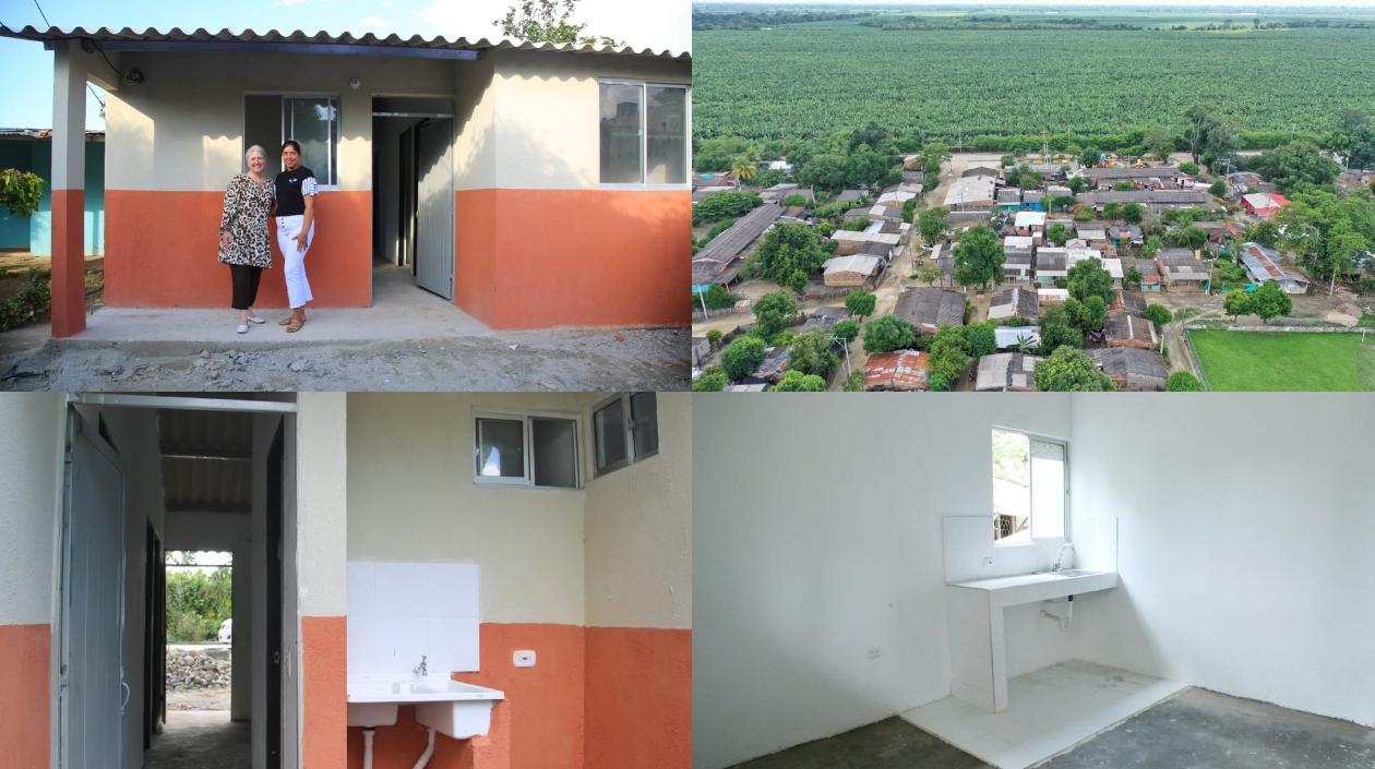 Entrega de las viviendas.