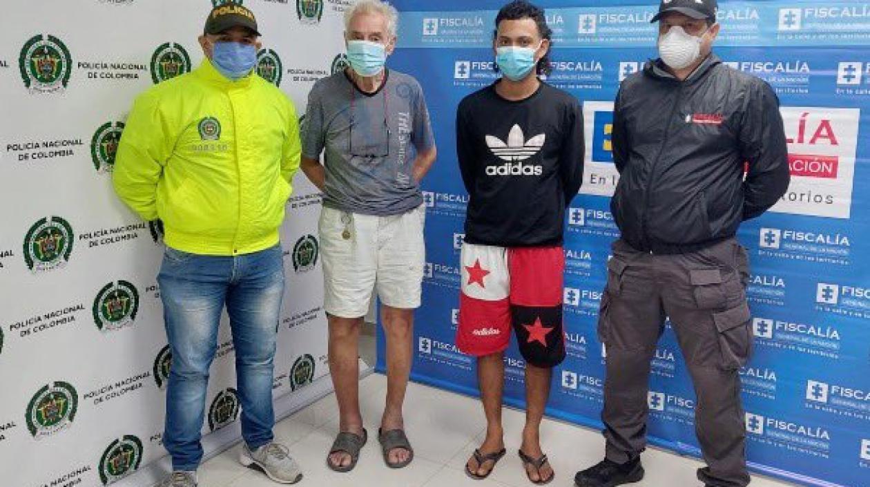 Dairo Lavoratori y Luis José Córdova Martínez, capturados.