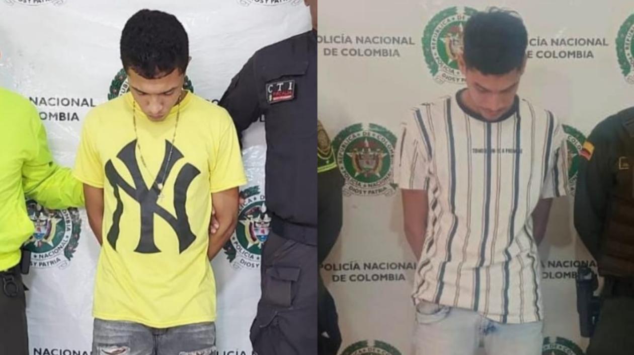 Capturados por la Policía.