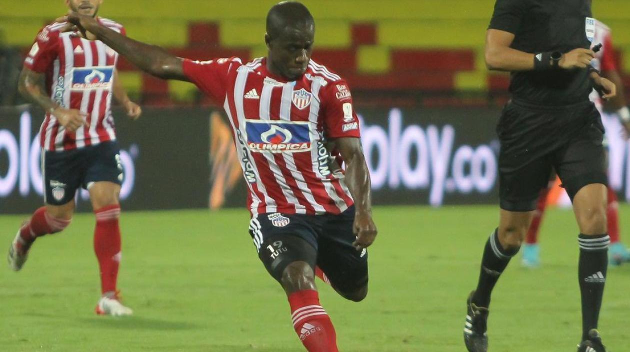 Carmelo Valencia llegó al Junior en 2020.