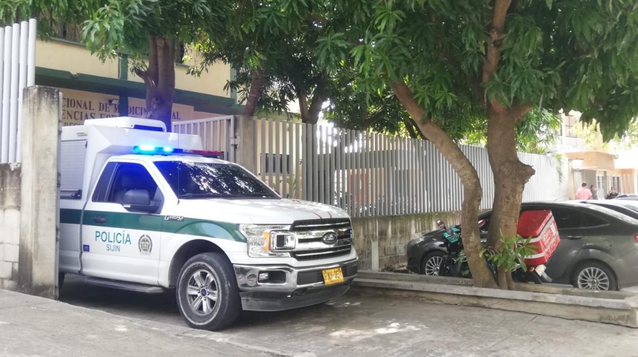 Instalaciones de Medicina Legal en Barranquilla.