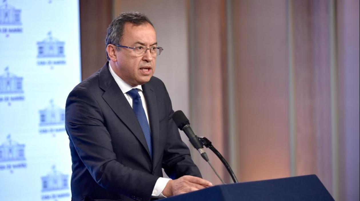 Ministro del Interior, Alfonso Prada.