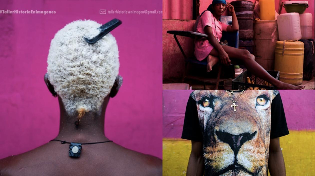 Imágenes sobre el taller.