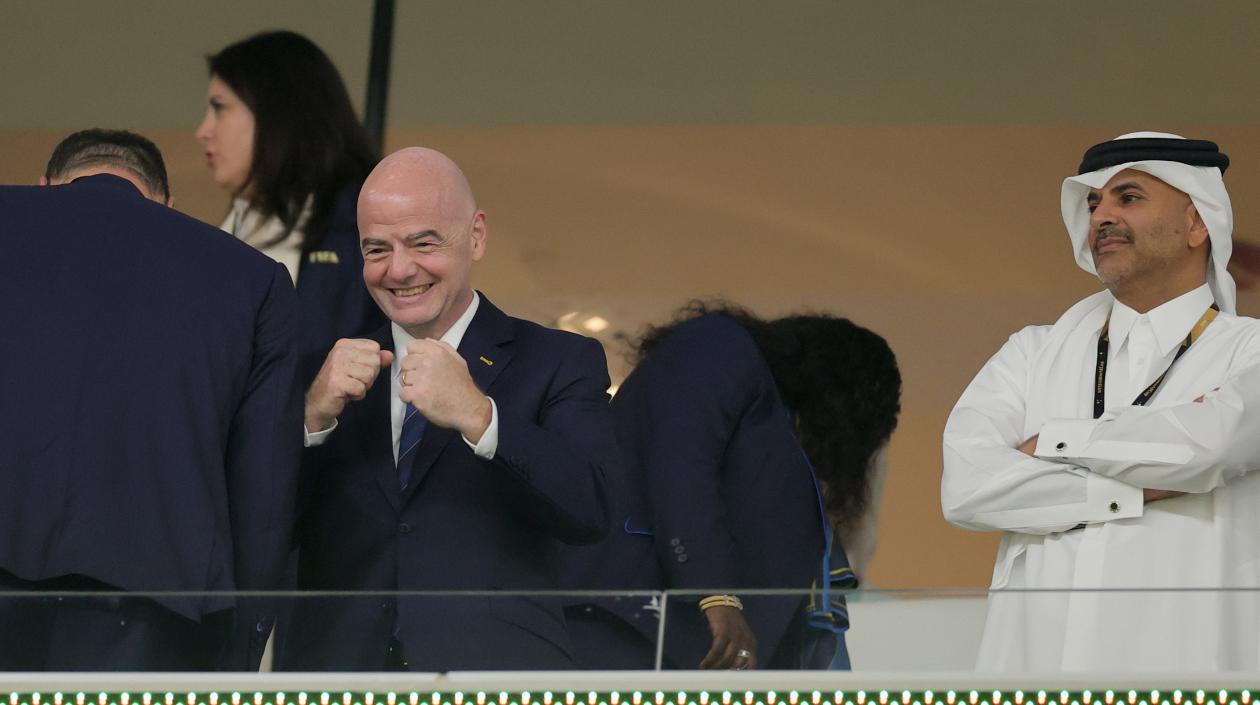 Gianni Infantino, presidente de la Fifa.