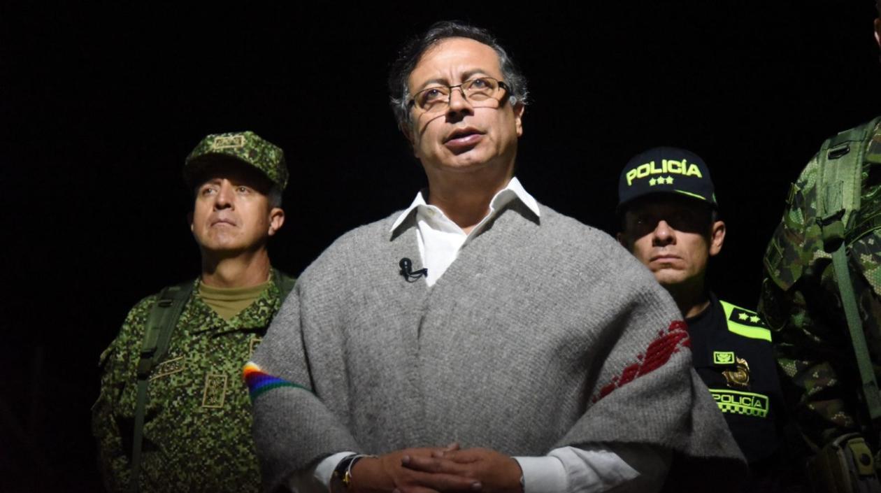El Presidente de la República, Gustavo Petro.