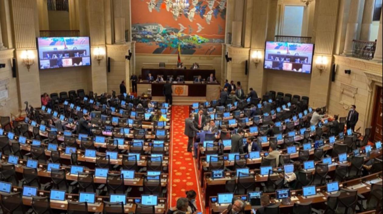 Sesión de la Cámara.