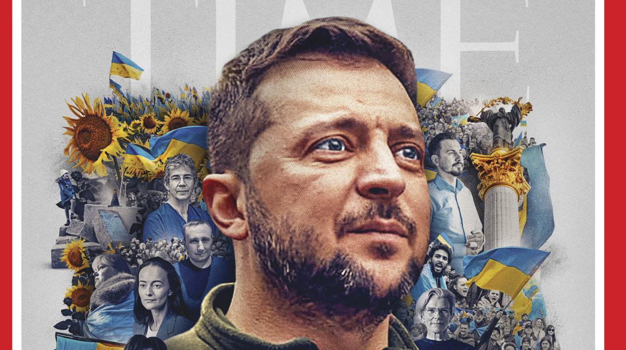 El presidente de Ucrania, Volodímir Zelenski.