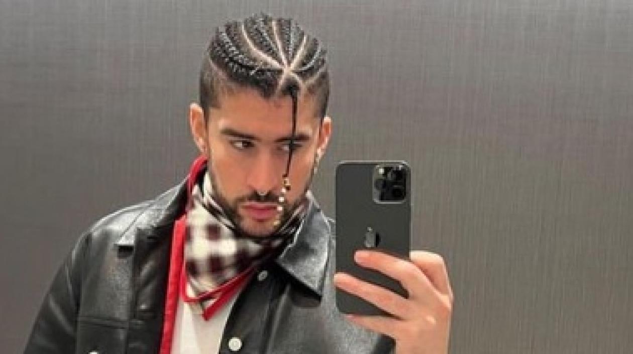 Bad Bunny, cantante reguetonero.