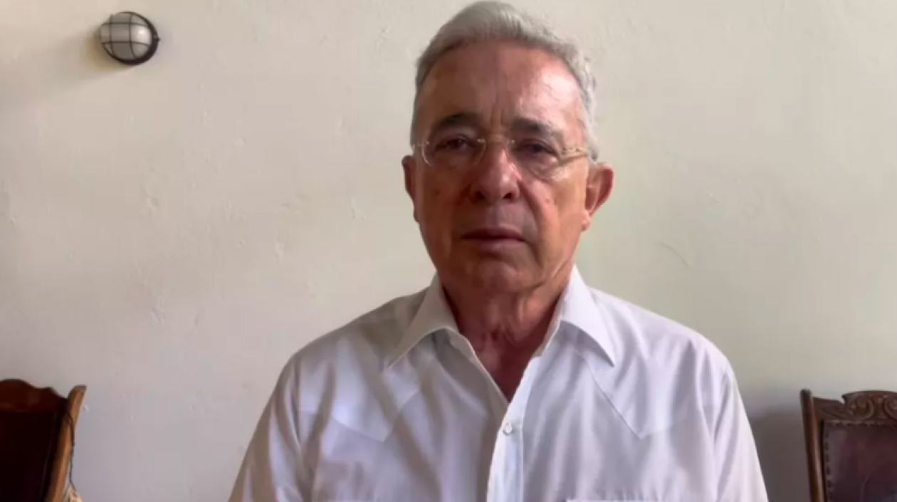 El expresidente Álvaro Uribe.
