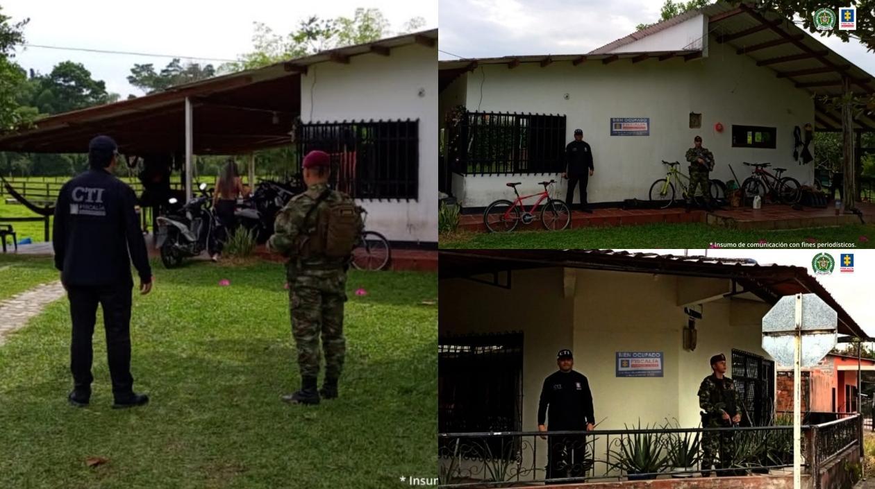 Los bienes ocupados.