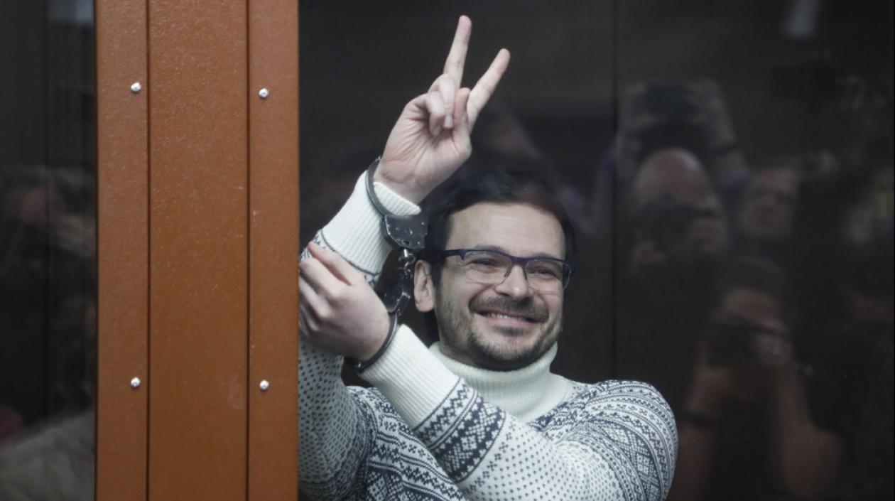 Opositor ruso Iliá Yashin.