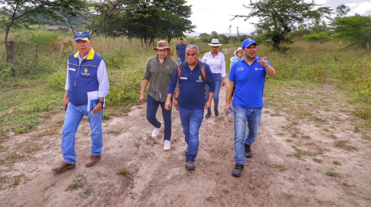 El subsecretario de Vivienda del Atlántico, Alejandro Quintero, encabezó la comisión