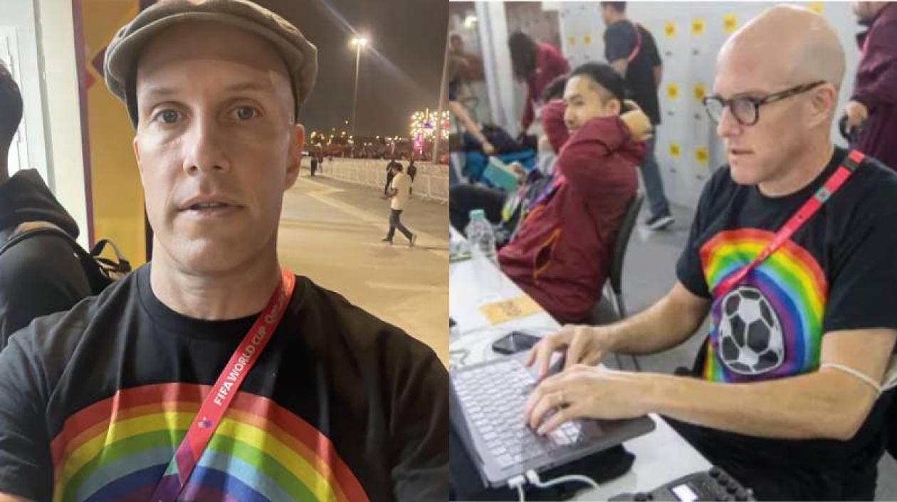 Periodista estadounidense Grant Wahl. 