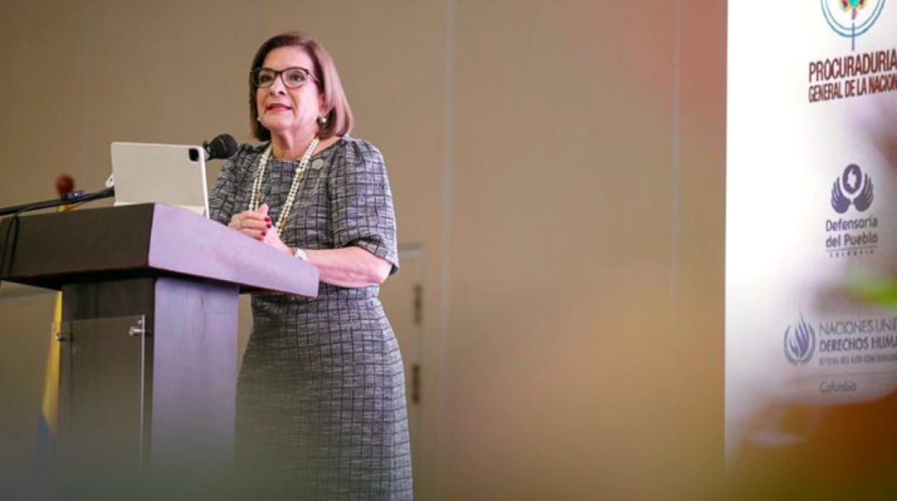 La Procuradora General de la Nación, Margarita Cabello Blanco.