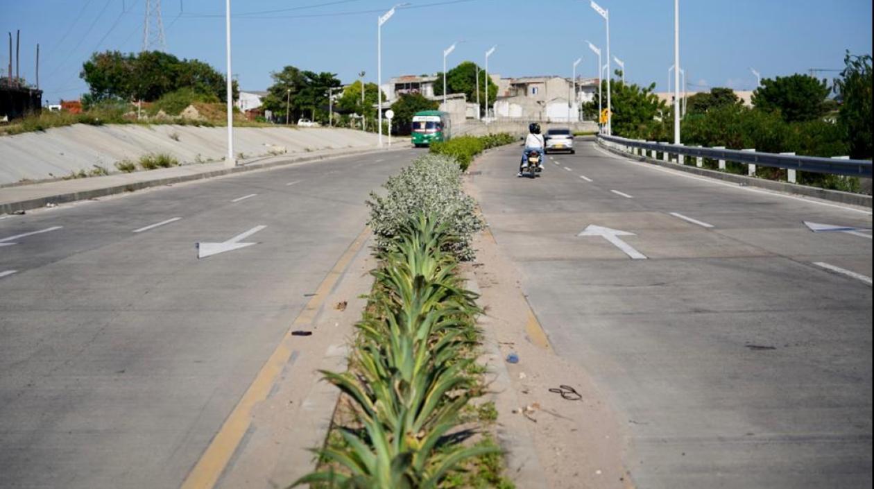 Imagen del corredor vial.