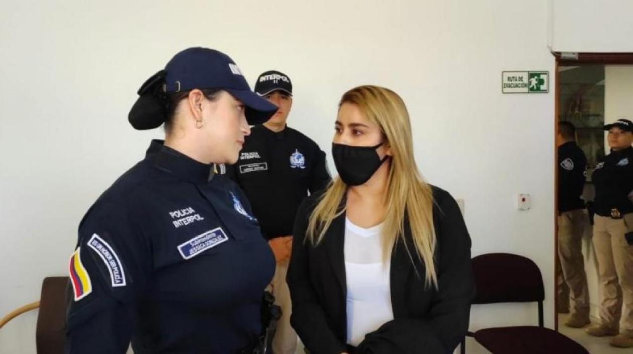 Nini Johana Úsuga David, alias ‘La Negra’.